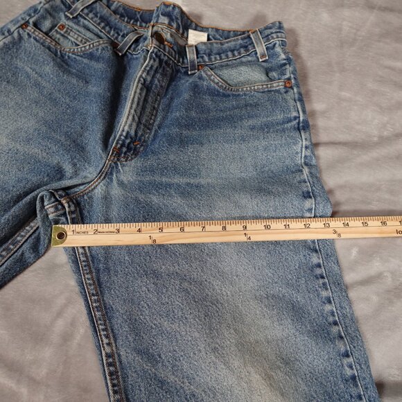 Vintage Levis Relaxed Fit Jeans Mens 34x30 (Fits 33x28) Altered Orange Tab 90s - Picture 12 of 12